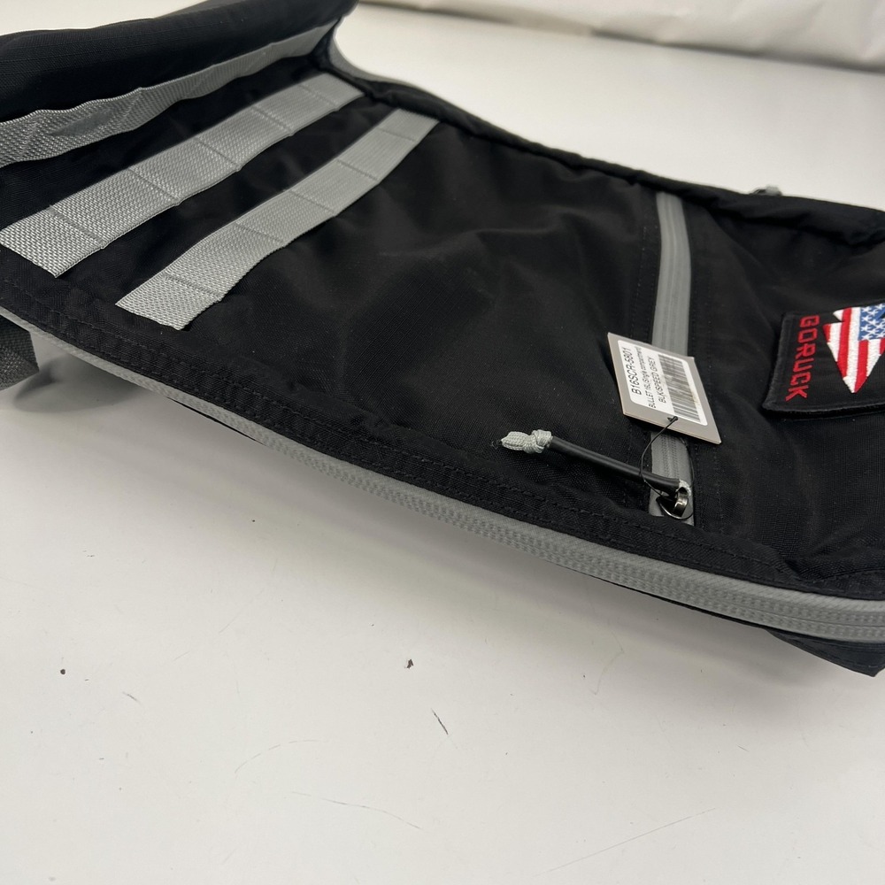 GORUCK Bullet Ruck 16L Black Speed Grey Backpack 19in Travel Bag Daypack Unisex - Picture 5 of 14